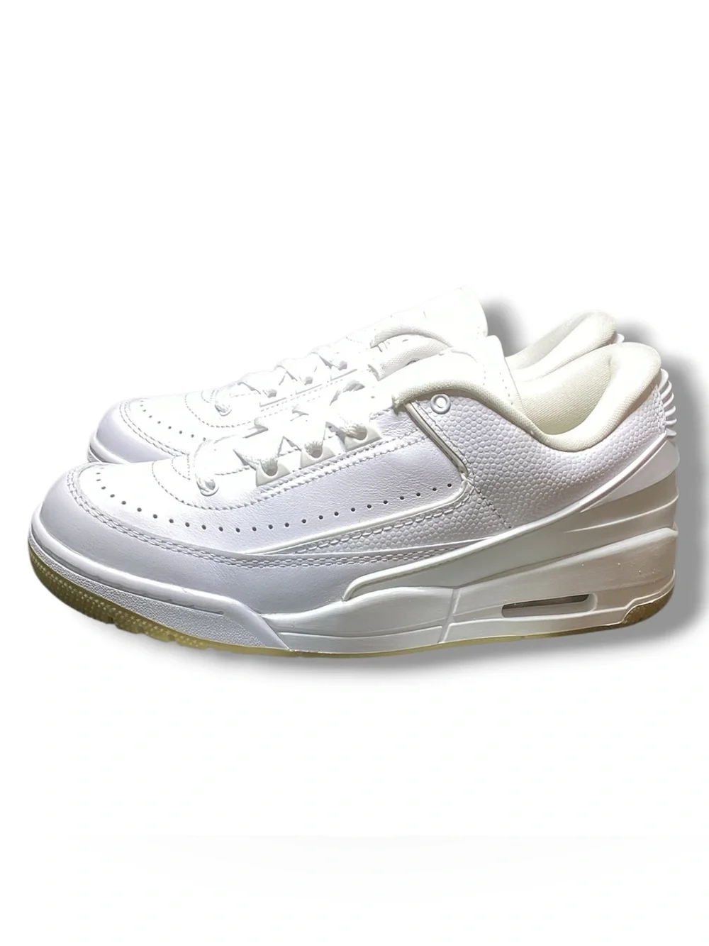 Nike | Air Jordan 2/3 White Gum Sneakers Women's Size 8